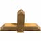 Ekena Millwork Eugene Rough Sawn Timber Gable Bracket, Western Red Cedar, 36"W x 23"H x 4"D x 6"F, 15/12 Pitch GBW036X23X0406EUG00RWR - alternate 2